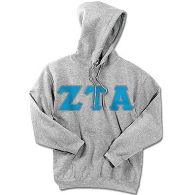 Zeta Tau Alpha Standards Hooded Sweatshirt - G185 - TWILL
