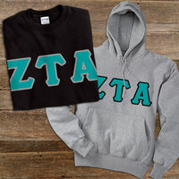 Zeta Tau Alpha Hoodie & T-Shirt, Package Deal - TWILL