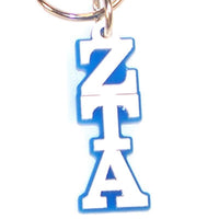 Zeta Tau Alpha Letter Keychain - Craftique cqMGLA