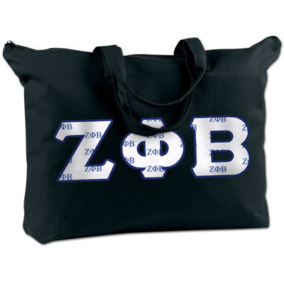 Zeta Phi Beta Shoulder Bag - TWILL