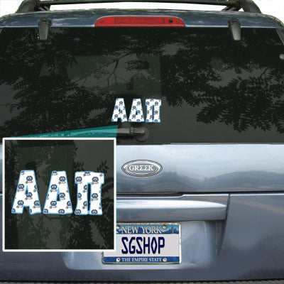 Alpha Delta Pi Mascot Car Sticker