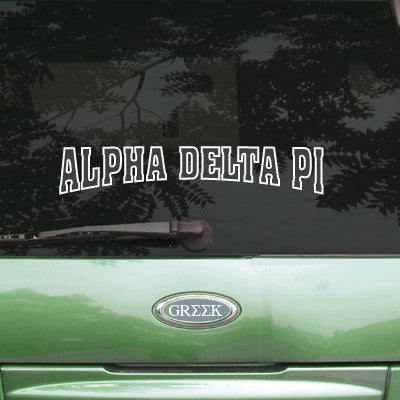 Alpha Delta Pi Stadium Sticker - Angelus Pacific apsc