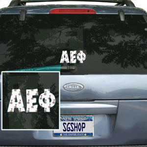 Alpha Epsilon Phi Mascot Car Sticker