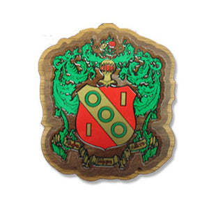 Alpha Gamma Delta Large Wooden Crest