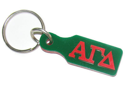 Alpha Gamma Delta Paddle Keychain - Craftique cqSPK