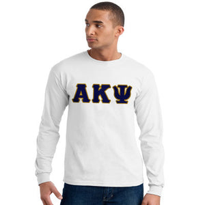 Alpha Kappa Psi Long-Sleeve Shirt - G240 - TWILL