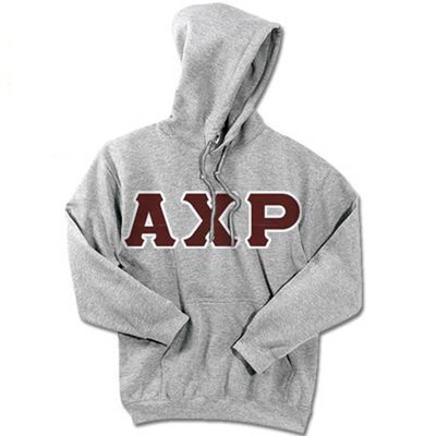 Alpha Chi Rho Striped Tee with Twill Letters Greek Merchandise ...