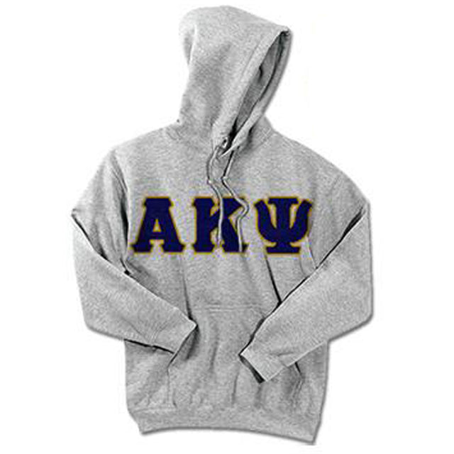 Alpha Kappa Psi Standards Hooded Sweatshirt - G185 - TWILL