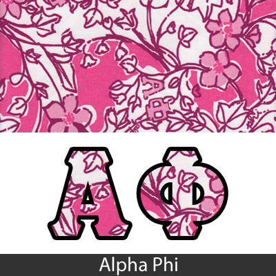 Sorority Bid Day Package -  Panoramic Pattern Printed Tee and Paddle Keychain - Jerzees 21MR - SUB