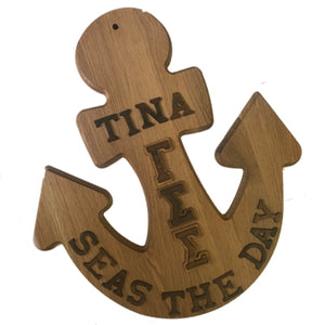 Anchor Plaque, Greek Paddle Package