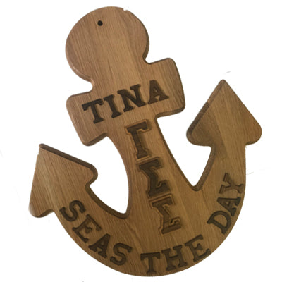 Greek Paddle Package - Anchor Plaque