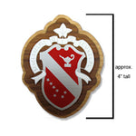 Alpha Phi Large Wooden Crest