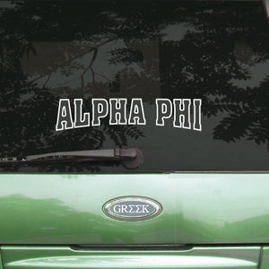 Alpha Phi Stadium Sticker - Angelus Pacific apsc