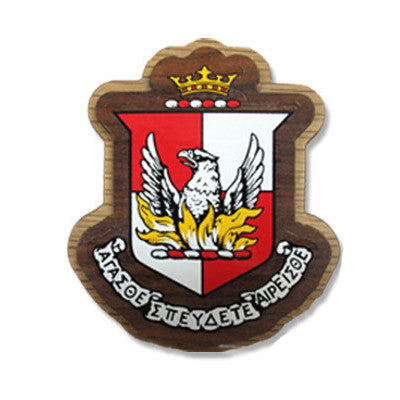 Alpha Sigma Alpha Large Wooden Crest
