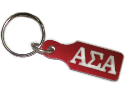 Alpha Sigma Alpha Paddle Keychain - Craftique cqSPK