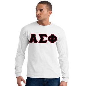 Alpha Sigma Phi Long-Sleeve Shirt - G240 - TWILL