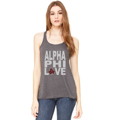 Sorority Mascot Love Tank - Bella B8800 - CAD