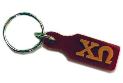 Chi Omega Paddle Keychain - Craftique cqSPK