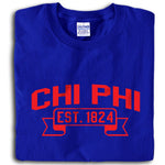 Chi Phi T-Shirt, Printed Vintage Football Design - G500 - CAD