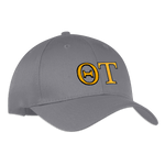 Fraternity Adjustable Hat, 2-Color Greek Letters - CP80 - EMB