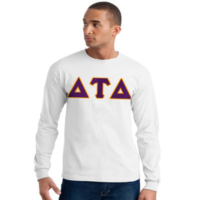 Delta Tau Delta Long-Sleeve Shirt - G240 - TWILL