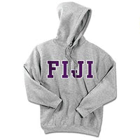 FIJI Standards Hooded Sweatshirt - $25.99 Gildan 18500 - TWILL