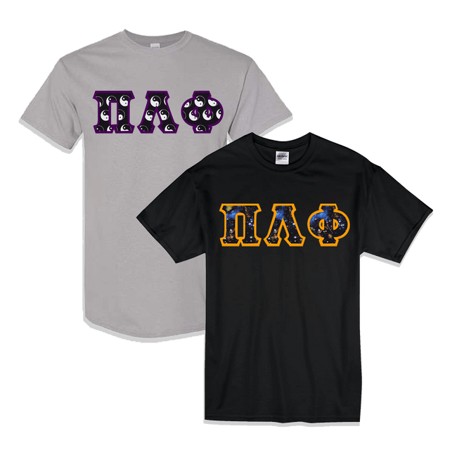 Custom Short Sleeve Fraternity Shirts - Greek TShirts