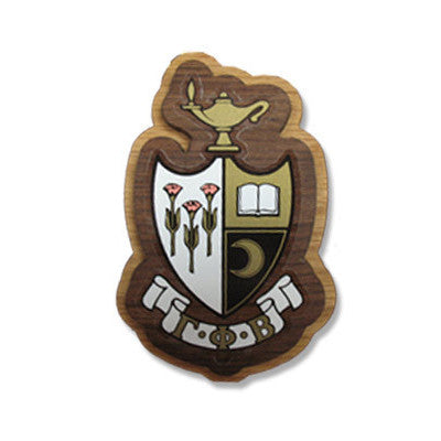 Gamma Phi Beta Large Wooden Crest