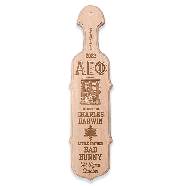 Delta Sigma Pi Traditional Paddle — GreekU