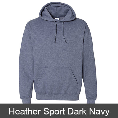 Alpha Sigma Alpha State and Date Printed Hoody - Gildan 18500 - CAD
