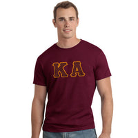 Kappa Alpha Letter T-Shirt - G500 - TWILL