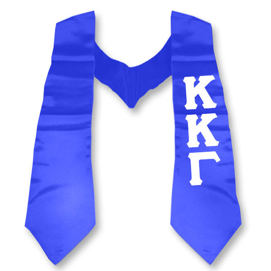 Kappa Kappa Gamma Printed Budget Graduation Stole - CAD
