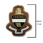 Kappa Alpha Theta Large Wooden Crest