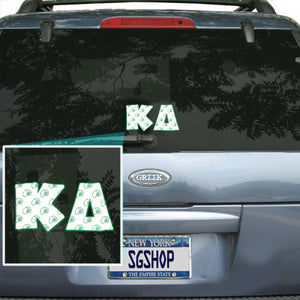 Kappa Delta Mascot Car Sticker