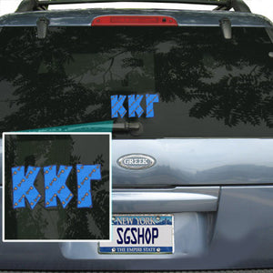 Kappa Kappa Gamma Mascot Car Sticker