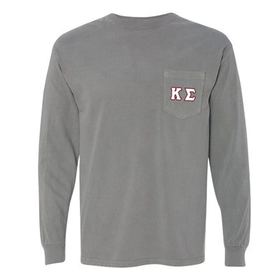 Fraternity Letters Merch Custom Fraternity Letter Long-Sleeve Shirts | Something Greek