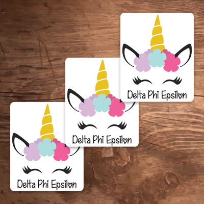 Magical Unicorn Sticker, Set of 3 - DIG