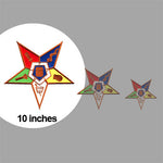OES Embroidered Patch Crest, 10-inch