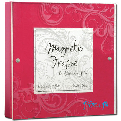 Pi Beta Phi Magnetic Picture Frame - Alexandra Co. a1016