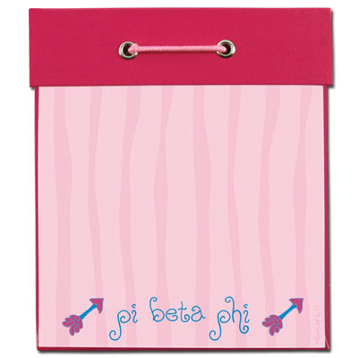 Pi Beta Phi Square Notepad - Alexandra Co. a1038