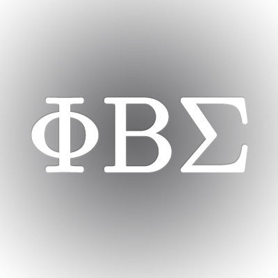 Phi Beta Sigma Car Window Sticker - compucal - CAD