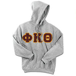 Phi Kappa Theta Standards Hooded Sweatshirt - G185 - TWILL