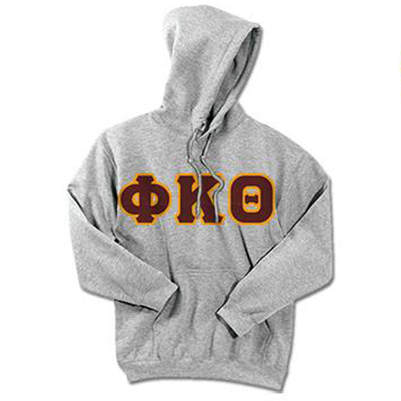 Kappa Theta Fraternity Hooded Sweatshirt | Greek Apparel & Gear – Something Greek