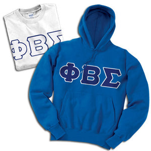 Phi Beta Sigma Hoodie and T-Shirt, Package Deal - TWILL