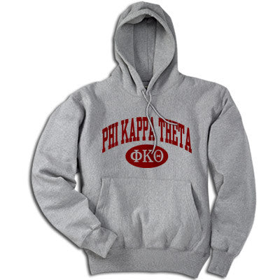 Phi Kappa Theta Hoodie, Printed Vertical Arc Design - G185 - CAD