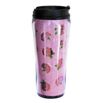 Phi Mu Metallic Travel Mug - Alexandra Co. a1061