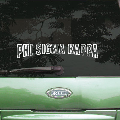 Phi Sigma Kappa Stadium Sticker - Angelus Pacific apsc