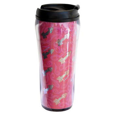 Pi Beta Phi Metallic Travel Mug - Alexandra Co. a1061