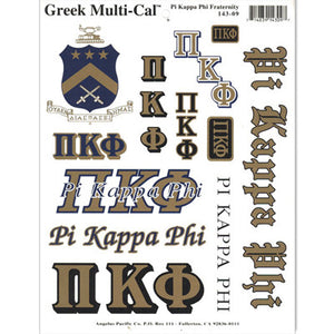 Pi Kappa Phi Multi-Cal Stickers