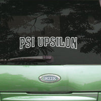 Psi Upsilon Stadium Sticker - Angelus Pacific apsc
